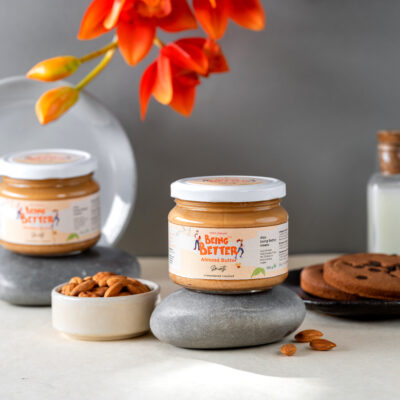 Almond Butter SMOOTH UNSWEETENED & UNSALTED 280 Grams